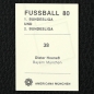 Preview: Dieter Hoeneß Americana Sticker Nr. 38 - Fußball 80