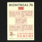 Preview: Ulrike Meyfarth Panini Sticker Nr. 131 - Montreal 76 – Leichtathletin