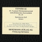 Preview: Dino Zoff Bergmann Sticker No. 87 - Espana 82