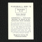 Preview: Rainer Bonhof Bergmann Sticker Nr. 22 - WM 78