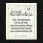 Preview: Bruno Labbadia Panini Sticker No. 44 - Fußball 97-98 Endphase