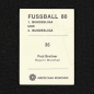 Preview: Paul Breitner Americana Sticker Nr. 35 - Fußball 80