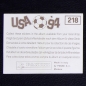 Preview: USA 94 Nr. 218 Panini Sticker Argentina - braun