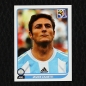 Preview: Javier Zanetti Panini Sticker No. 113 - South Africa 2010