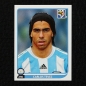 Preview: Carlos Tevez Panini Sticker Nr. 124 - South Africa 2010