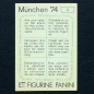 Preview: WM Pokal Sticker No. 4 Panini - München 74