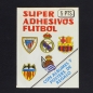 Preview: Super Adhesivos Futbol Sticker Tüte Spanien