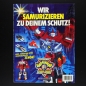 Preview: Samurai Syber-Squad Panini Sticker Album komplett