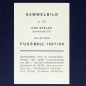 Preview: Uwe Seeler Bergmann Card  No. 272 - Fußball 1967