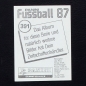 Preview: Zbigniew Boniek Panini Sticker Nr. 391 - Fußball 87