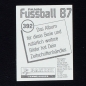Preview: Bruno Conti Panini Sticker Nr. 392 - Fußball 87