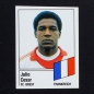 Preview: Julio Cesar Panini Sticker No. 398 - Fußball 87