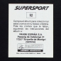 Preview: Giuseppe Bergomi Panini Sticker Nr. 92 - Super Sport 1988