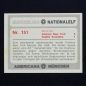 Preview: Franz Beckenbauer Americana Card No. 151 - Bundesliga Nationalelf 1978