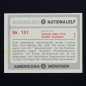 Preview: Franz Beckenbauer Americana Card No. 151 - Bundesliga Nationalelf 1978