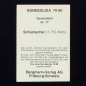 Preview: Toni Schumacher Bergmann Sticker No. 77 - Bundesliga 79