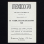 Preview: Josef Heynkes Bergmann Card No. 37 - Mexico 70