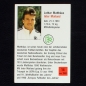 Preview: Lothar Matthäus Panini Trading Card No. 14 - Action Cards Fußball 92