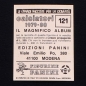 Preview: Giuseppe Baresi Panini Sticker No. 121 - Calciatori 1979