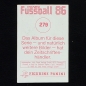 Preview: Bernd Förster Panini Sticker No. 279 - Fußball 86
