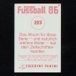 Preview: Jean-Marie Pfaff Panini Sticker No. 223 - Fußball 86