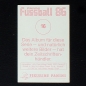 Preview: Stefan Kuntz Panini Sticker No. 16 - Fußball 86