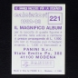 Preview: Ruud Gullit Panini Sticker No. 221 - Calciatori 1992