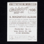 Preview: Dennis Bergkamp Panini Sticker No. 108 - Calciatori 1993