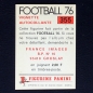 Preview: Paul Breitner Panini Sticker No. 355 - Football 76