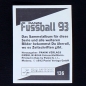 Preview: Oliver Kahn Panini Sticker No. 136 - Fußball 93