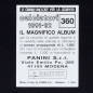 Preview: Ruud Gullit Panini Sticker No. 360 - Calciatori 1991