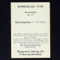 Preview: Harald Schumacher Bergmann Sticker No. 77 - Bundesliga 79