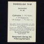 Preview: Bernd Cullmann Bergmann Sticker No. 88 - Bundesliga 79