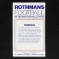 Preview: Dirceu Rothmans Card - Football International Stars 1984
