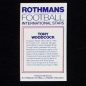 Preview: Tony Woodcock Rothmans Card - Football International Stars 1984