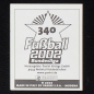 Preview: Bixente Lizarazu Panini Sticker No. 340 - Fußball 2002