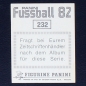 Preview: 1. FC Köln Panini Sticker No. 232 - Fußball 82