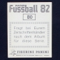 Preview: Darmstadt 98 Panini Sticker No. 80 - Fußball 82