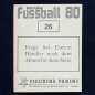 Preview: VFL Bochum Panini Sticker No. 26 - Fußball 80