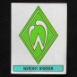 Preview: Werder Bremen Panini Sticker No. 58 - Fußball 80