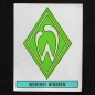 Preview: Werder Bremen Panini Sticker No. 58 - Fußball 80