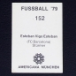 Preview: Esteban Vigo Esteban Americana Sticker No. 152 - Fußball 79
