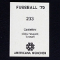 Preview: Castellini Americana Sticker No. 233 - Fußball 79