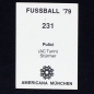 Preview: Pulici Americana Sticker No. 231 - Fußball 79