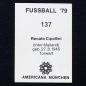 Preview: Renato Cipollini Americana Sticker No. 137 - Fußball 79