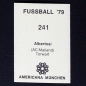 Preview: Albertosi Americana Sticker No. 241 - Fußball 79