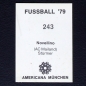Preview: Novellino Americana Sticker No. 243 - Fußball 79