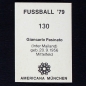 Preview: Giancarlo Pasinato Americana Sticker No. 130 - Fußball 79
