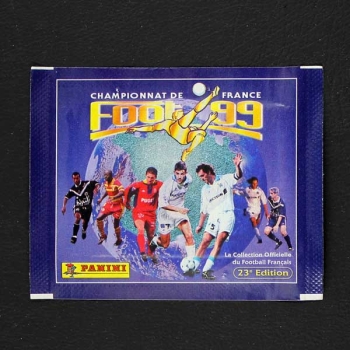 Foot 99 Panini Frankreich Sticker Tüte