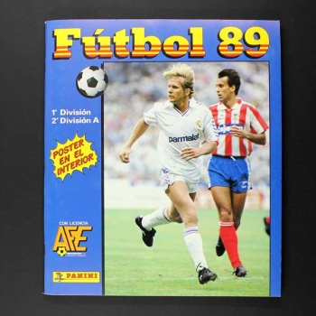 Futbol 90 Panini Sticker Album Album Spanien